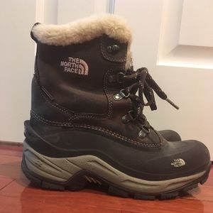 The North Face winter boots.